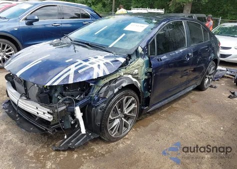 2022 Toyota Corolla Se from USA, damaged, VIN 5YFP4MCE3NP115464